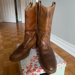 1990s Vintage Leather Boots